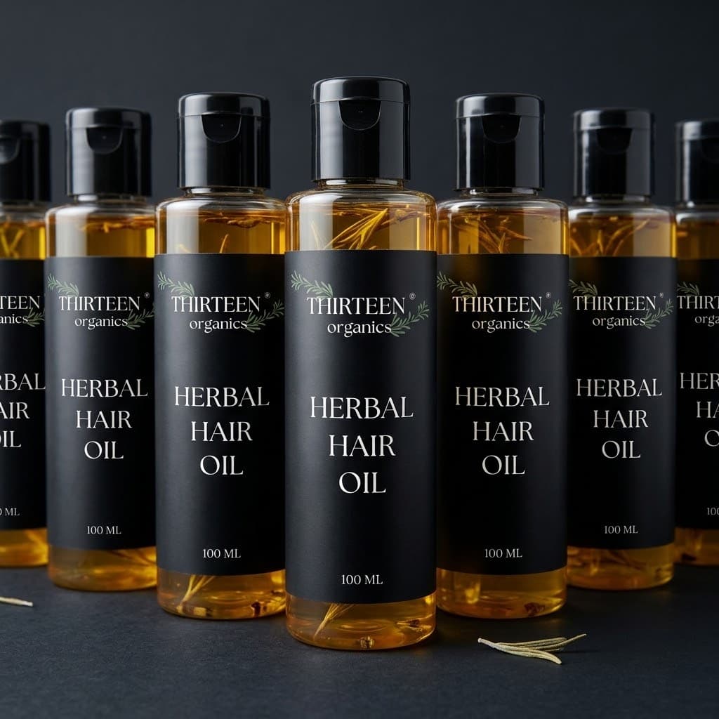 Hair oil Nourishing Cold Pressed Herbal Collection Pack